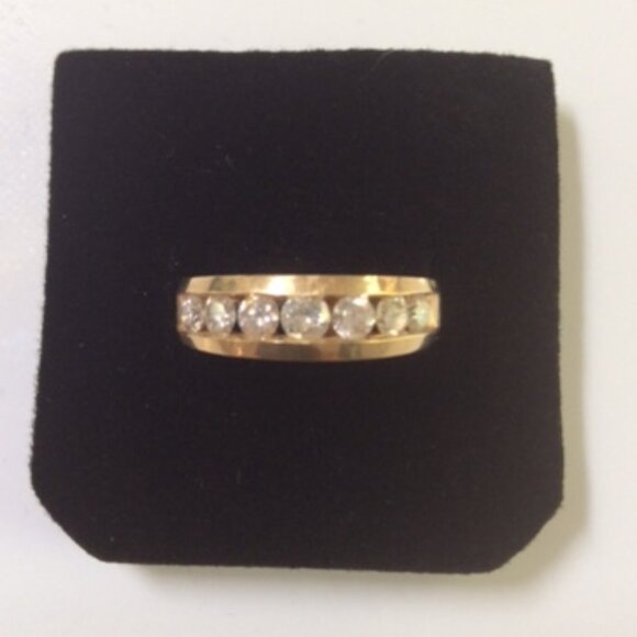 NWT STUNNING 14k GOLD & DIAMOND RING MSRP $2,475 - Picture 1 of 6